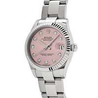 Thumbnail for Rolex Datejust 278274 Stainless Steel Pink Diamond Dial