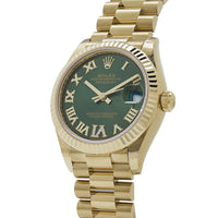 Thumbnail for Rolex Datejust 278278 Yellow Gold Diamond Green Dial President (2022)