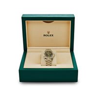 Thumbnail for Rolex Datejust 278278 Yellow Gold Diamond Green Dial President (2022)