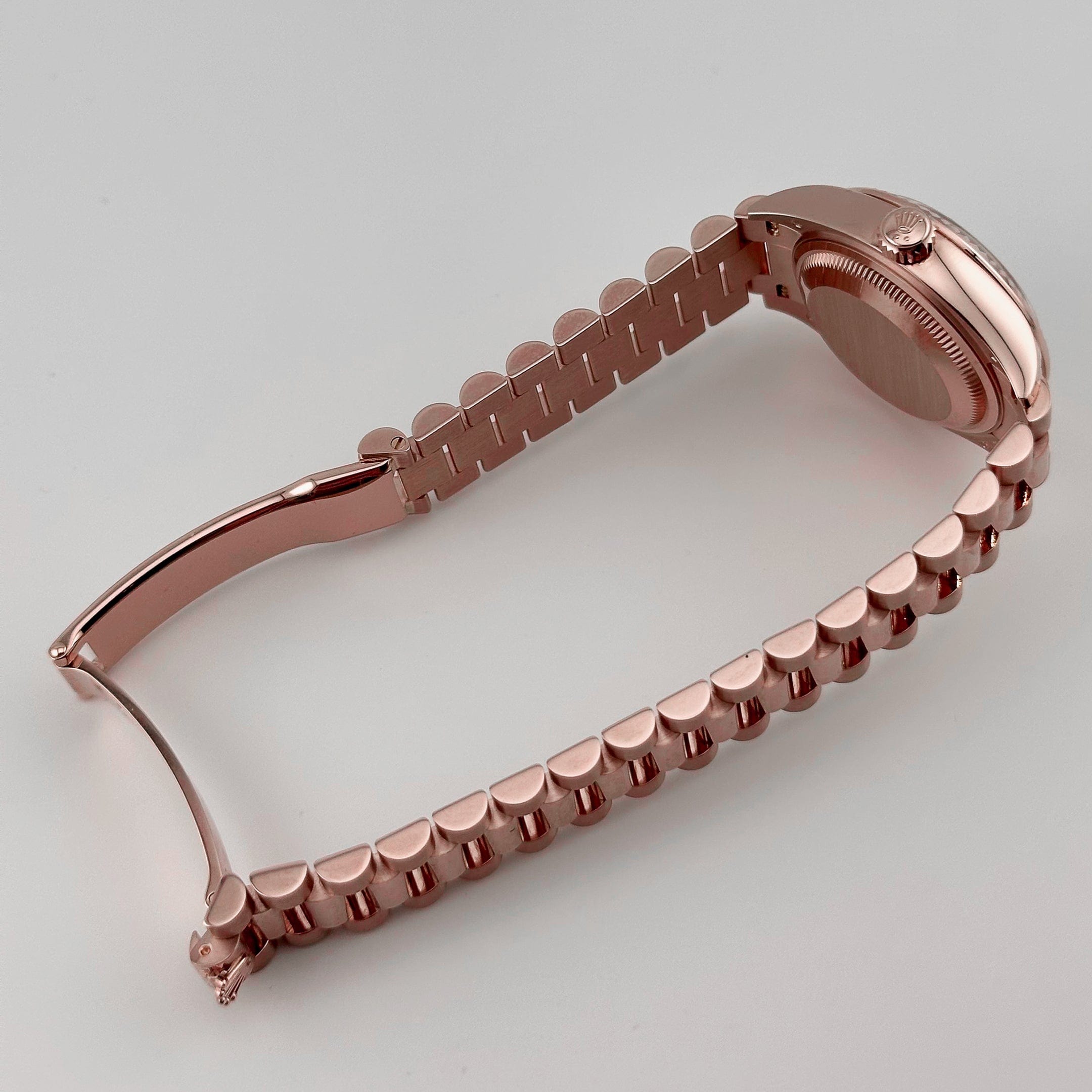 Rolex Datejust 279175 'Ladies' Rose Gold Olive Diamond Dial (2025)