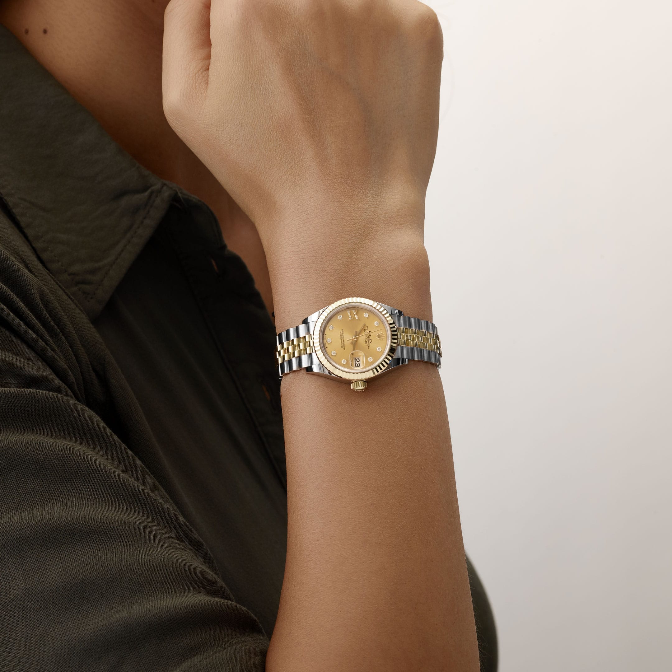 Rolex Datejust 28 279173 'Ladies' Stainless Steel Yellow Gold