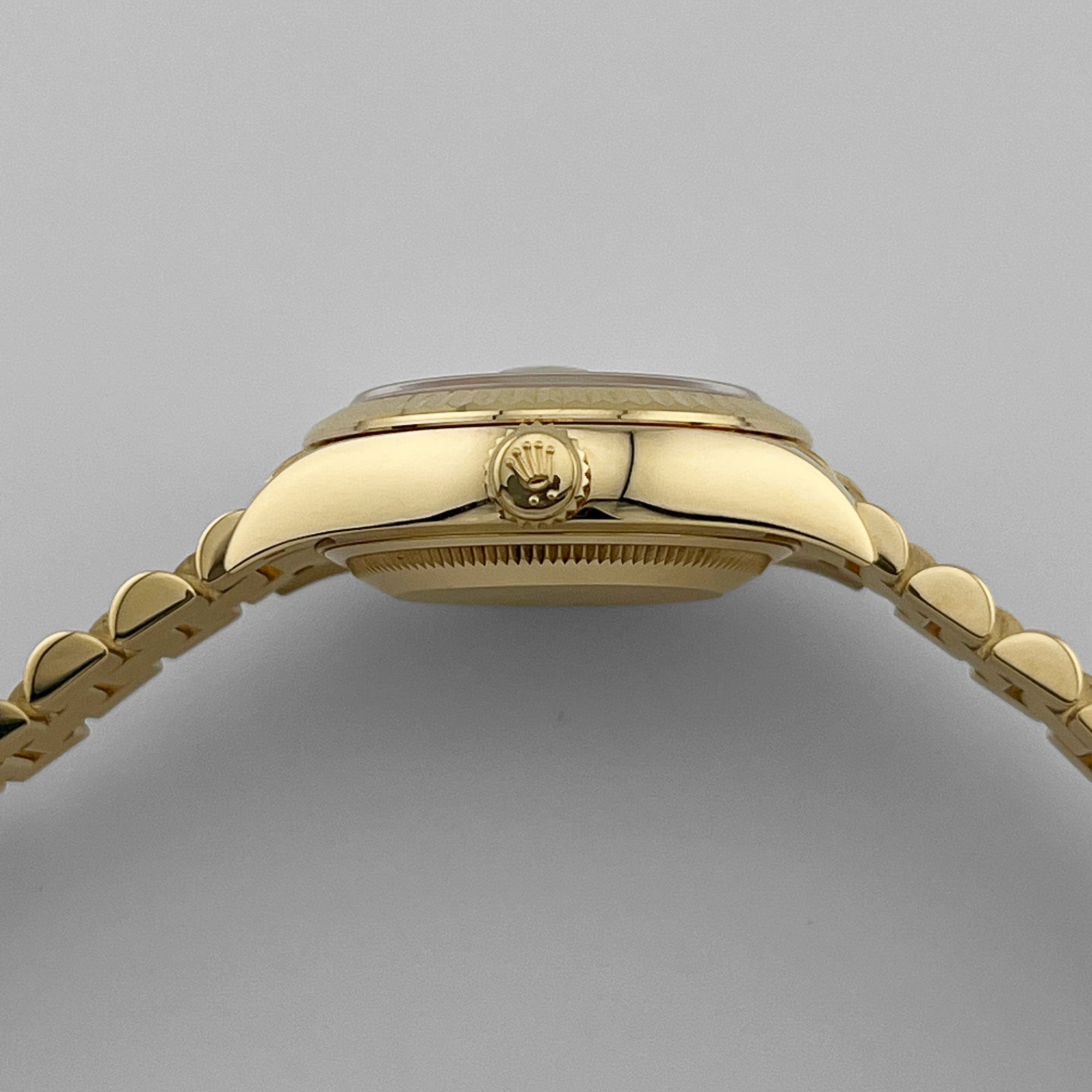 Rolex Datejust 28 279178 'Ladies' Yellow Gold Silver Diamond Dial (2021)