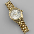 Rolex Datejust 28 279178 'Ladies' Yellow Gold Silver Diamond Dial (2021)