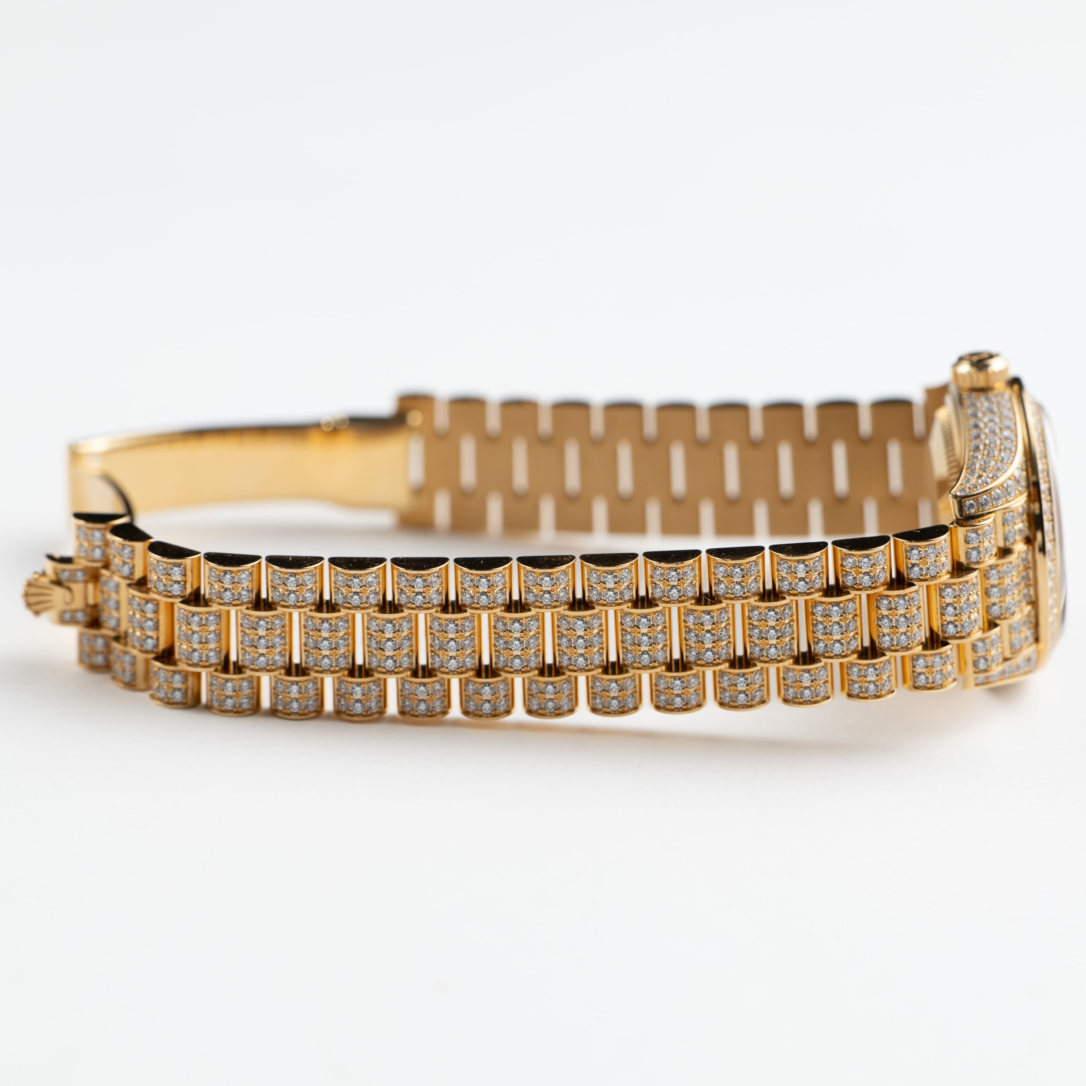 Rolex Datejust 28 279458RBR 'Ladies' Yelow Gold Diamond Set Jubilee (2021)