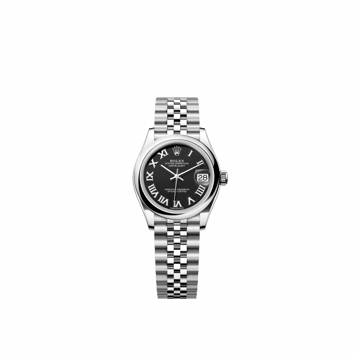 Rolex Datejust 31 278240 Stainless Steel Black Roman Dial Jubilee (2026)