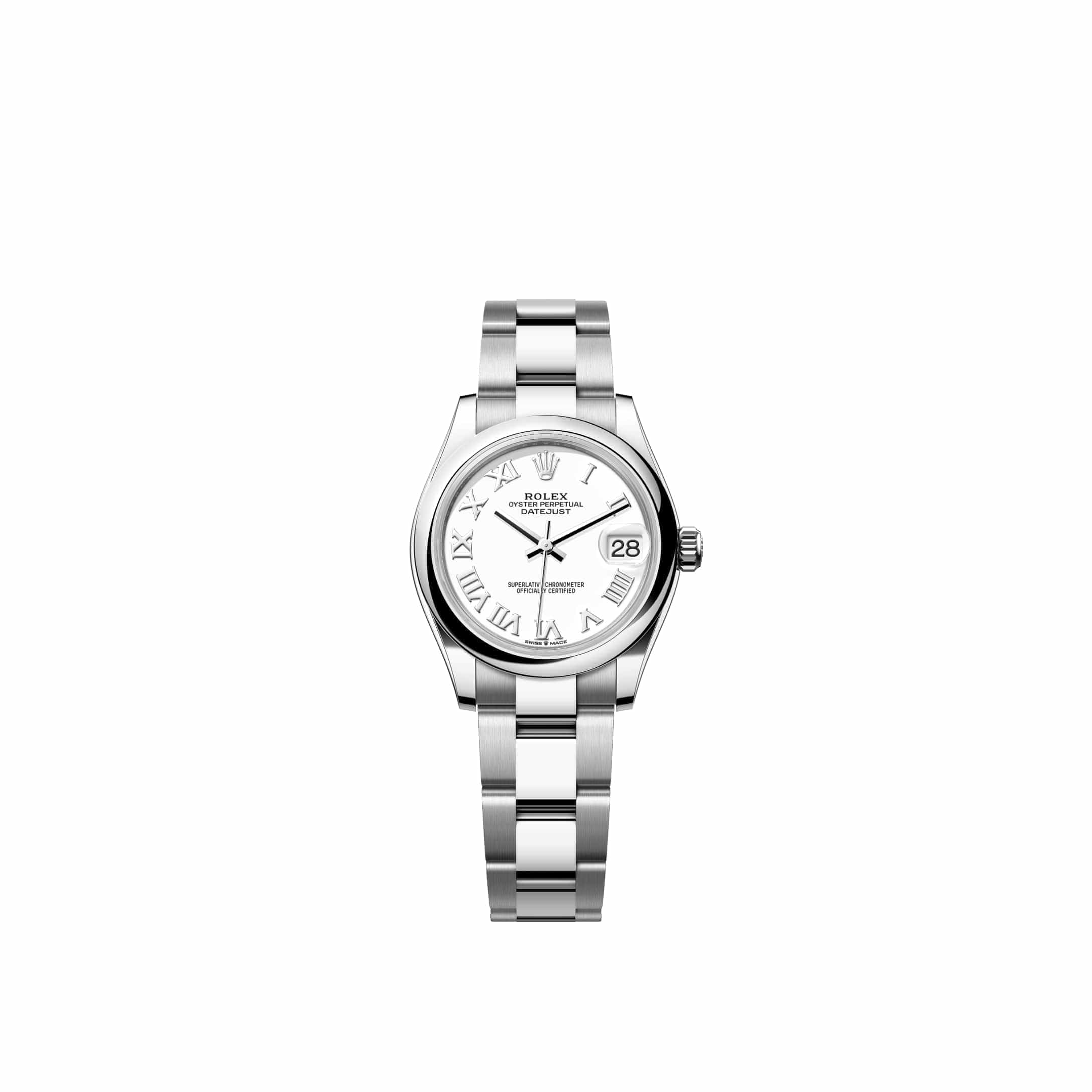 Rolex Datejust 31 278240 Stainless Steel White Roman Dial Oyster (2026)