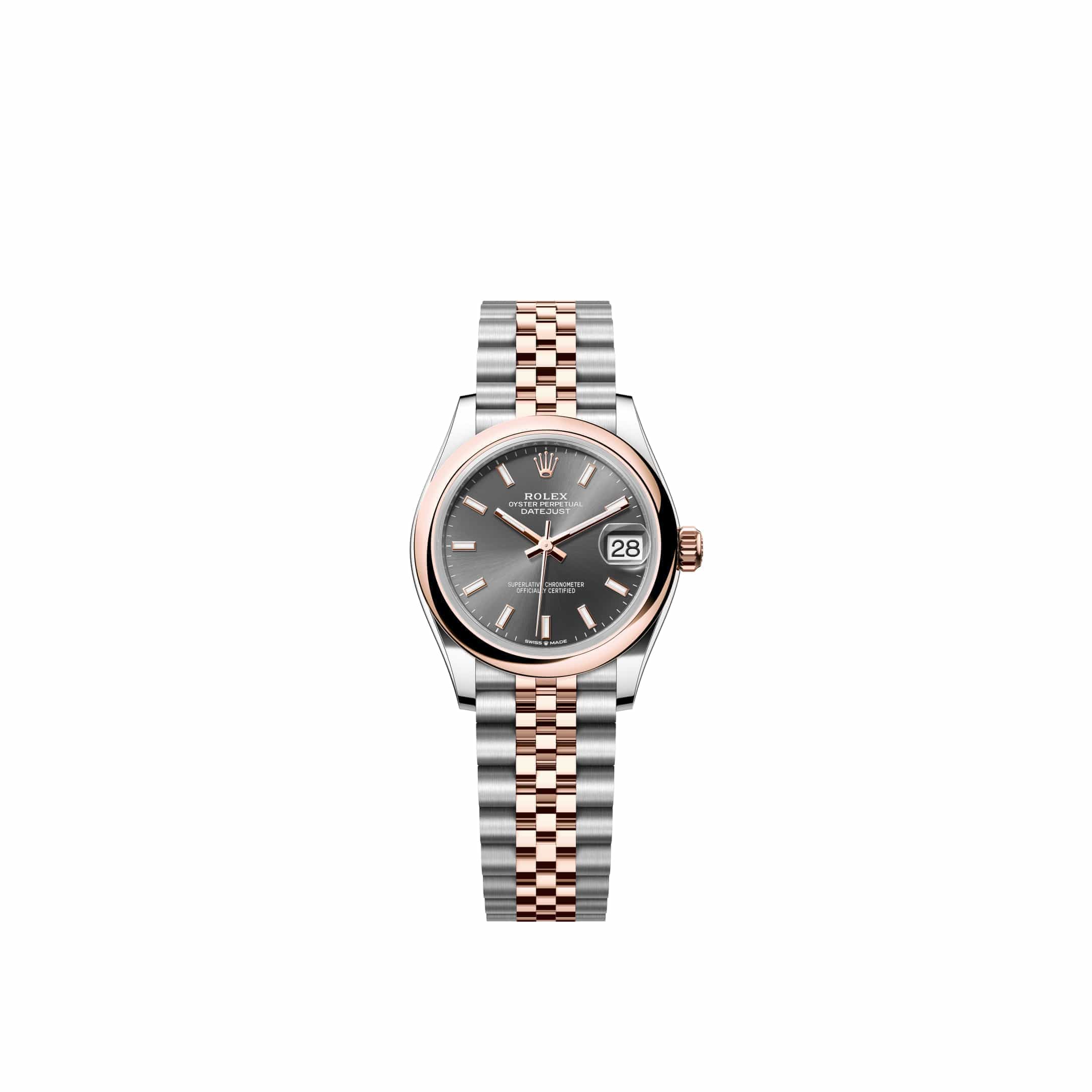 Rolex Datejust 31 278241 Rose Gold Stainless Steel Slate Dial Jubilee (2026)