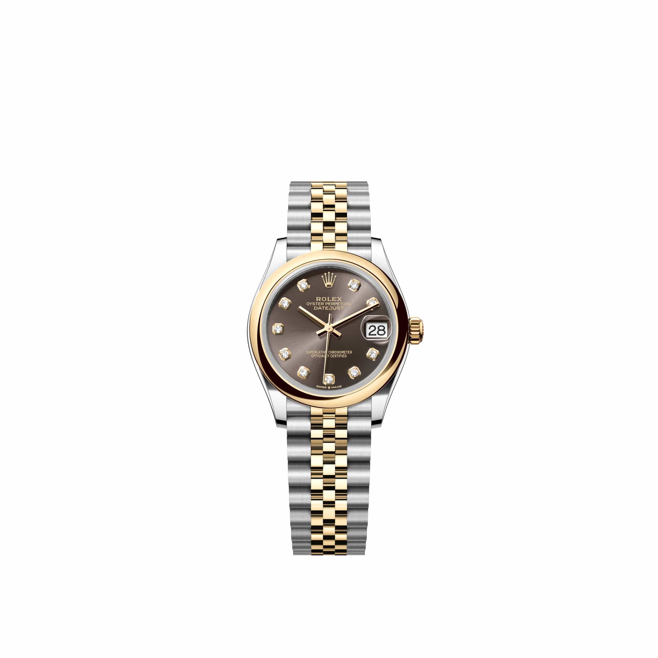 Rolex Datejust 31 278243 Yellow Gold Stainless Steel Dark Grey Diamond Dial Jubilee (2026)