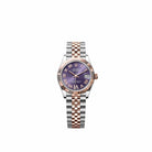Rolex Datejust 31 278271 Rose Gold Stainless Steel Aubergine Diamond Roman Dial Jubilee (2026)