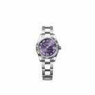 Rolex Datejust 31 278274 Stainless Steel Aubergine Diamond Roman Dial Oyster (2026)