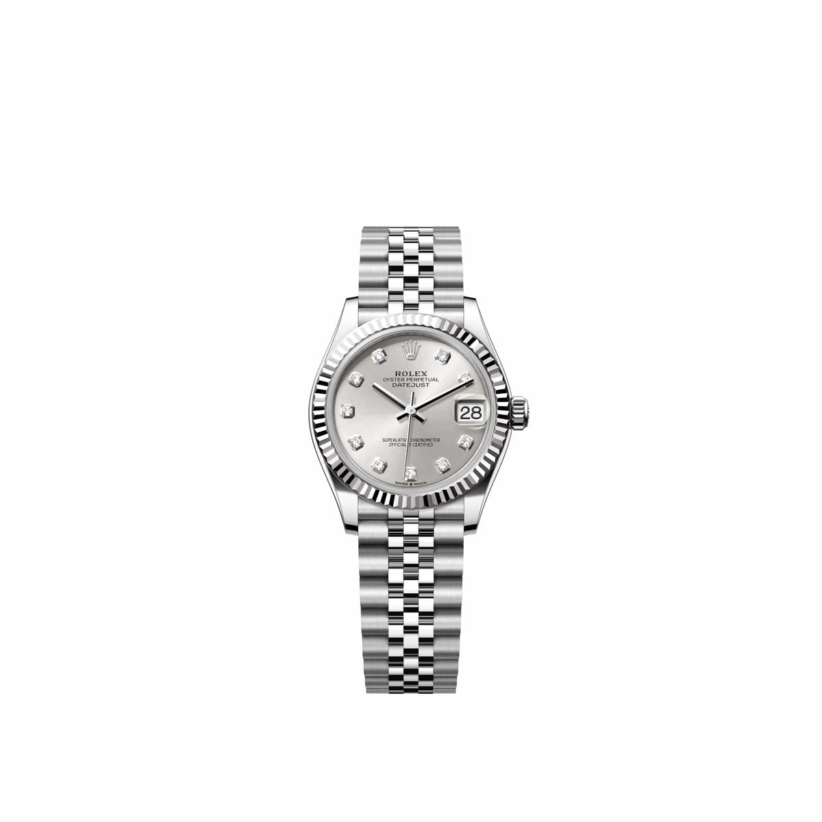 Rolex Datejust 31 278274 Stainless Steel Silver Diamond Dial Jubilee (2026)