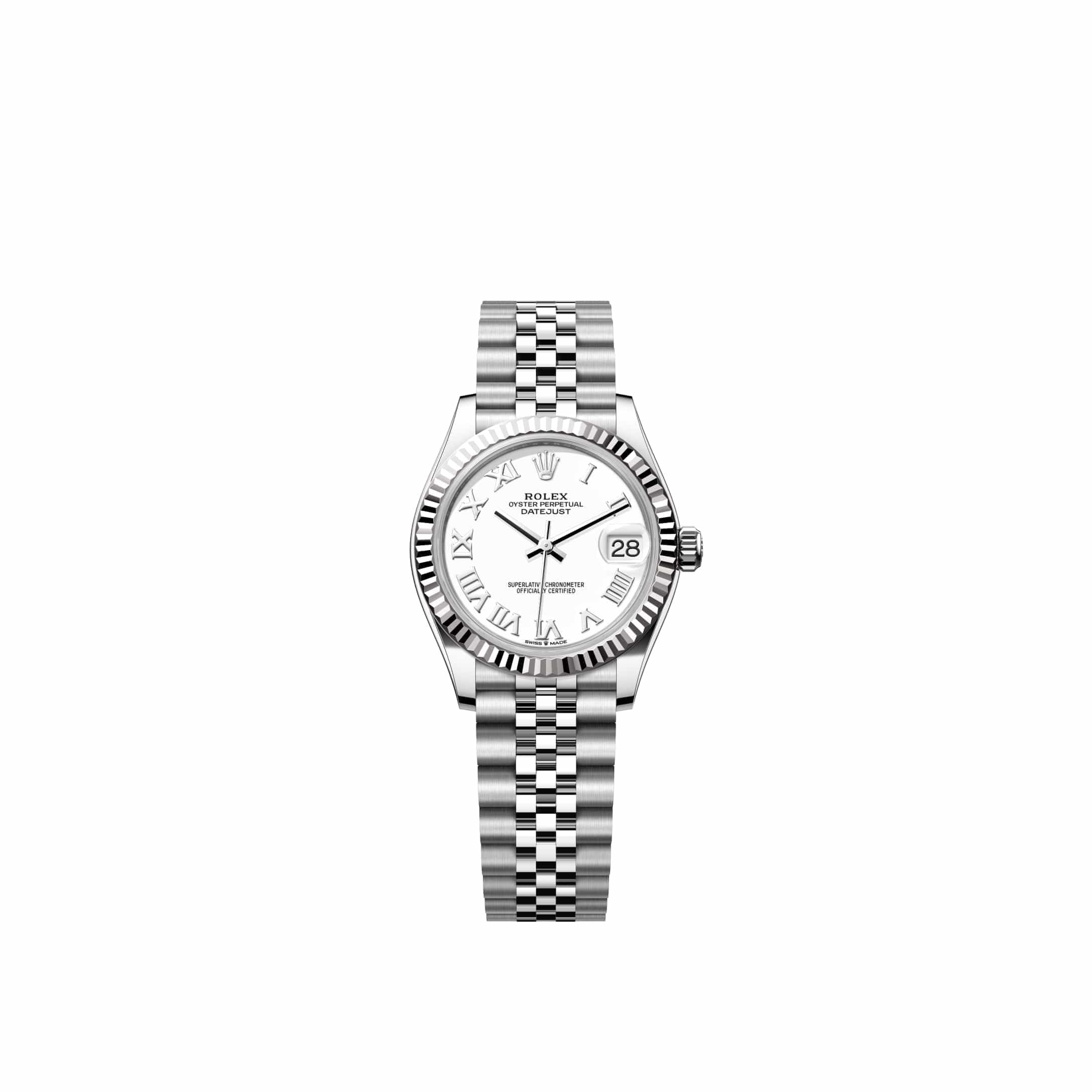 Rolex Datejust 31 278274 Stainless Steel White Roman Dial Jubilee (2026)