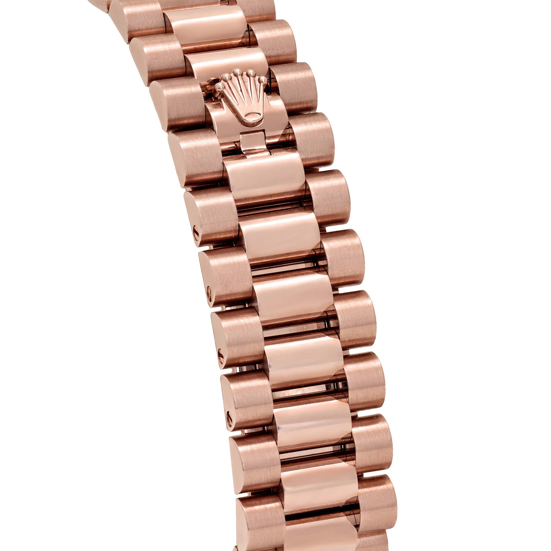 Rolex Datejust 31 278275 'Ladies' Rose Gold Chocolate Roman Numerals Diamond Dial (2022)