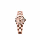 Rolex Datejust 31 278275 Rose Gold Rose Roman Dial President (2026)