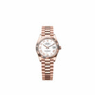 Rolex Datejust 31 278275 Rose Gold White Roman Dial President (2026)