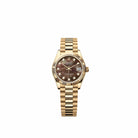 Rolex Datejust 31 278278 Yellow Gold Black Mother of Pearl Diamond Dial President (2026)