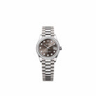 Rolex Datejust 31 278289RBR White Gold Dark Grey Diamond Dial President Diamond Bezel (2026)