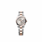 Rolex Datejust 31 278341RBR Rose Gold Stainless Steel Silver Diamond Dial Oyster Diamond Bezel (2026)