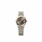Rolex Datejust 31 278343RBR Yellow Gold Stainless Steel Dark Grey Diamond Dial Jubilee Diamond Bezel (2026)