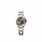 Rolex Datejust 31 278343RBR Yellow Gold Stainless Steel Dark Grey Diamond Dial Oyster Diamond Bezel (2026)