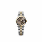 Rolex Datejust 31 278343RBR Yellow Gold Stainless Steel Dark Grey Diamond Roman Dial Jubilee Diamond Bezel (2026)