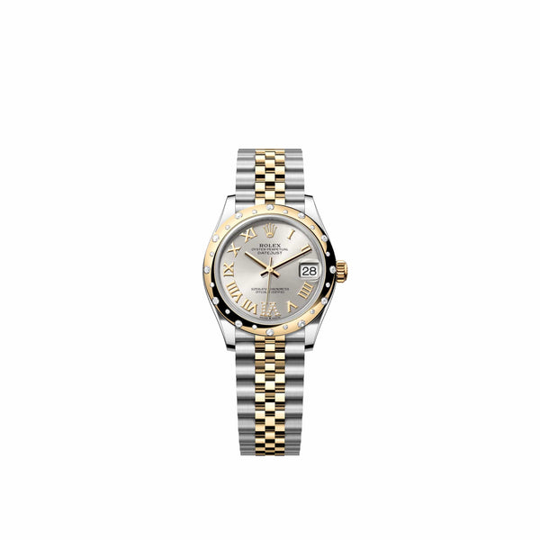 Rolex Datejust 31 278343RBR Yellow Gold Stainless Steel Silver