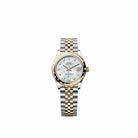 Rolex Datejust 31 278343RBR Yellow Gold Stainless Steel White Mother of Pearl Diamond Dial Jubilee Diamond Bezel (2026)
