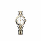 Rolex Datejust 31 278343RBR Yellow Gold Stainless Steel White Roman Dial Jubilee Diamond Bezel (2026)