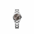 Rolex Datejust 31 278344RBR Stainless Steel Dark Grey Diamond Dial Oyster Diamond Bezel (2026)