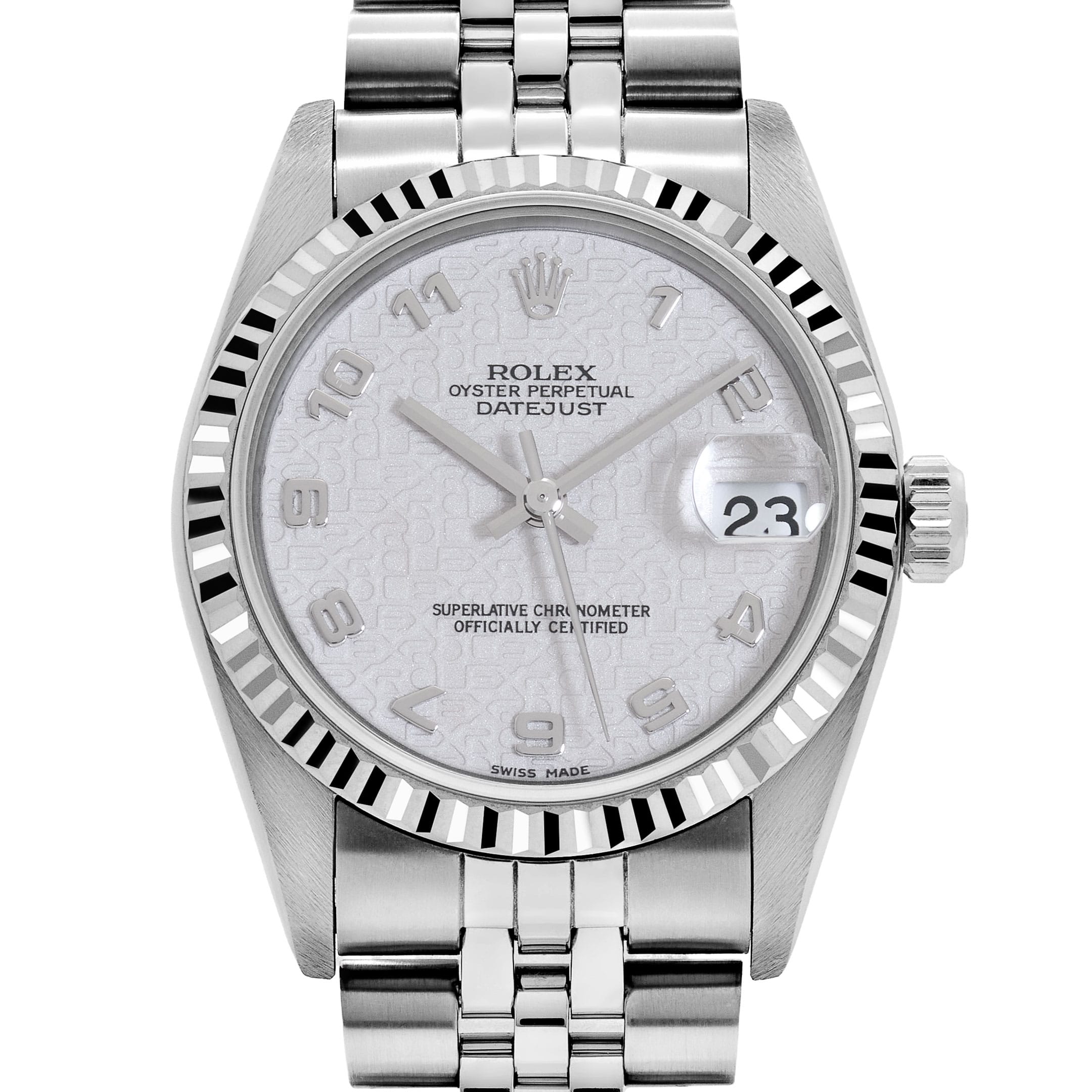 Rolex Datejust 31 78274 'Ladies' Stainless Steel Ivory Jubilee Arabic Dial (2002)