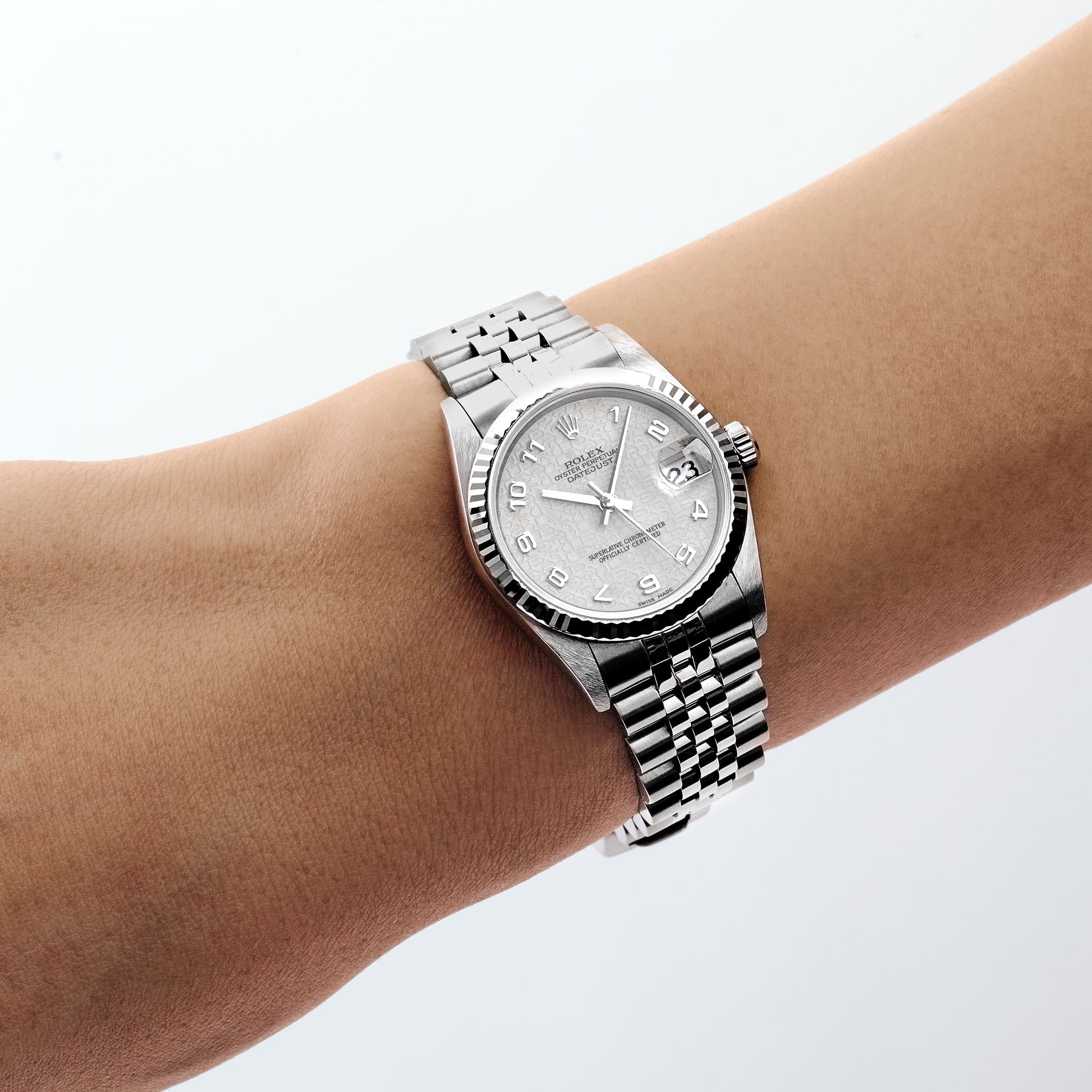 Rolex Datejust 31 78274 'Ladies' Stainless Steel Ivory Jubilee Arabic Dial (2002)