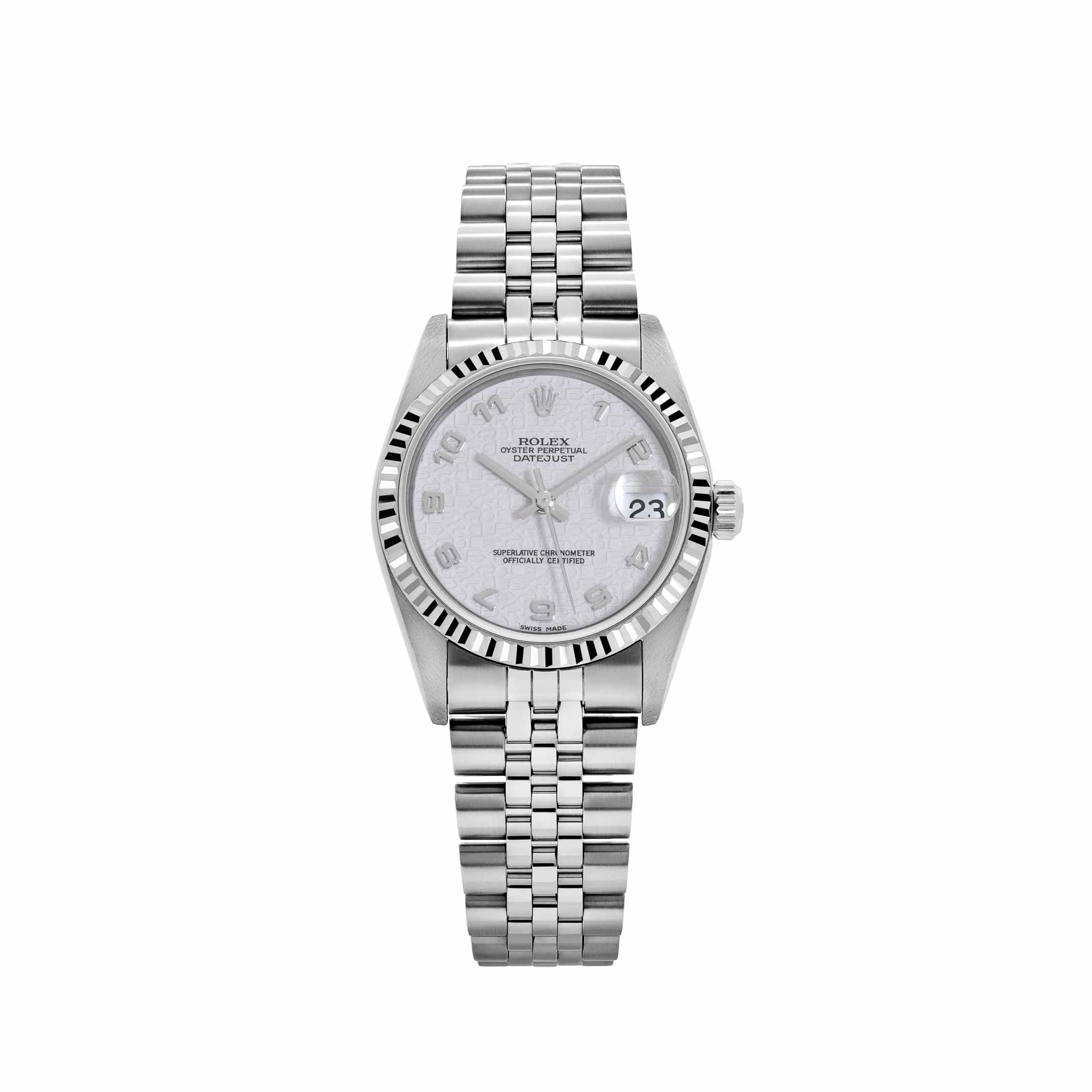 Rolex Datejust 31 78274 'Ladies' Stainless Steel Ivory Jubilee Arabic Dial (2002)