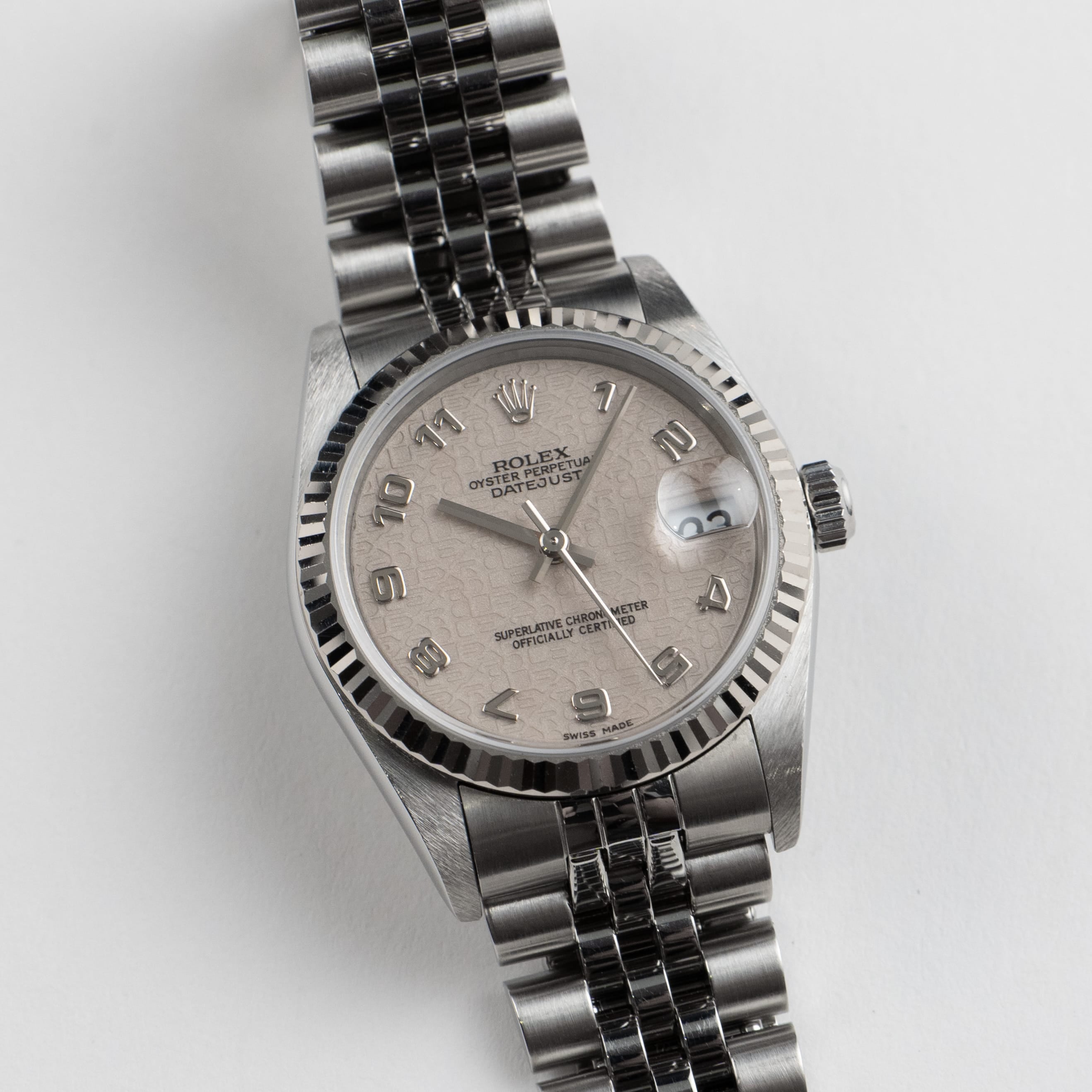 Rolex Datejust 31 78274 'Ladies' Stainless Steel Ivory Jubilee Arabic Dial (2002)
