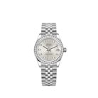 Luxury Watch Rolex Datejust 31 White Gold & Steel Silver Dial 278384RBR Wrist Aficionado