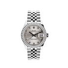 Luxury Watch Rolex Datejust 31 White Gold & Steel Silver Dial 278384RBR Wrist Aficionado