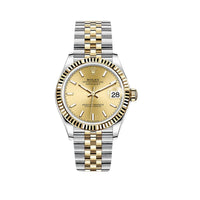 Thumbnail for Luxury Watch Rolex Datejust 31 Yellow Gold & Stainless Steel Champagne Dial 278273 Wrist Aficionado