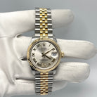 Luxury Watch Rolex Datejust 31 Yellow Gold & Stainless Steel Silver Dial 278273 Wrist Aficionado