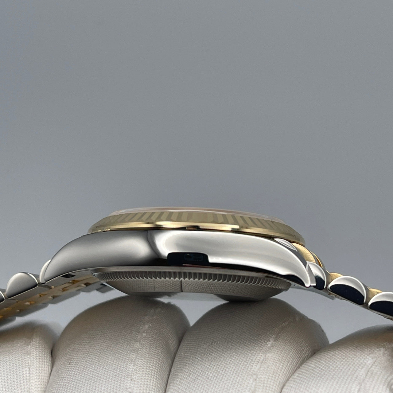 Luxury Watch Rolex Datejust 31 Yellow Gold & Stainless Steel Silver Dial 278273 Wrist Aficionado