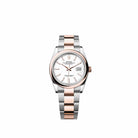 Rolex Datejust 36 126201 Rose Gold Stainless Steel White Dial Oyster (2026)