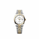 Rolex Datejust 36 126203 Yellow Gold Stainless Steel White Dial Jubilee (2026)