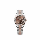 Rolex Datejust 36 126231 Rose Gold Stainless Steel Chocolate Dial Jubilee (2026)