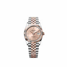 Rolex Datejust 36 126231 Rose Gold Stainless Steel Rose Diamond Roman Dial Jubilee (2026)
