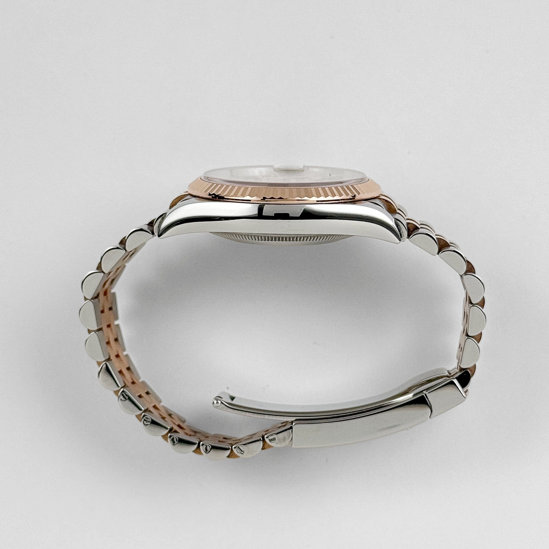 Rolex Datejust 36 126231 Rose Gold Stainless Steel Silver Fluted Motif Dial (2024)