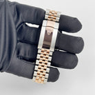 Rolex Datejust 36 126231 Rose Gold Stainless Steel Silver Fluted Motif Dial (2024)