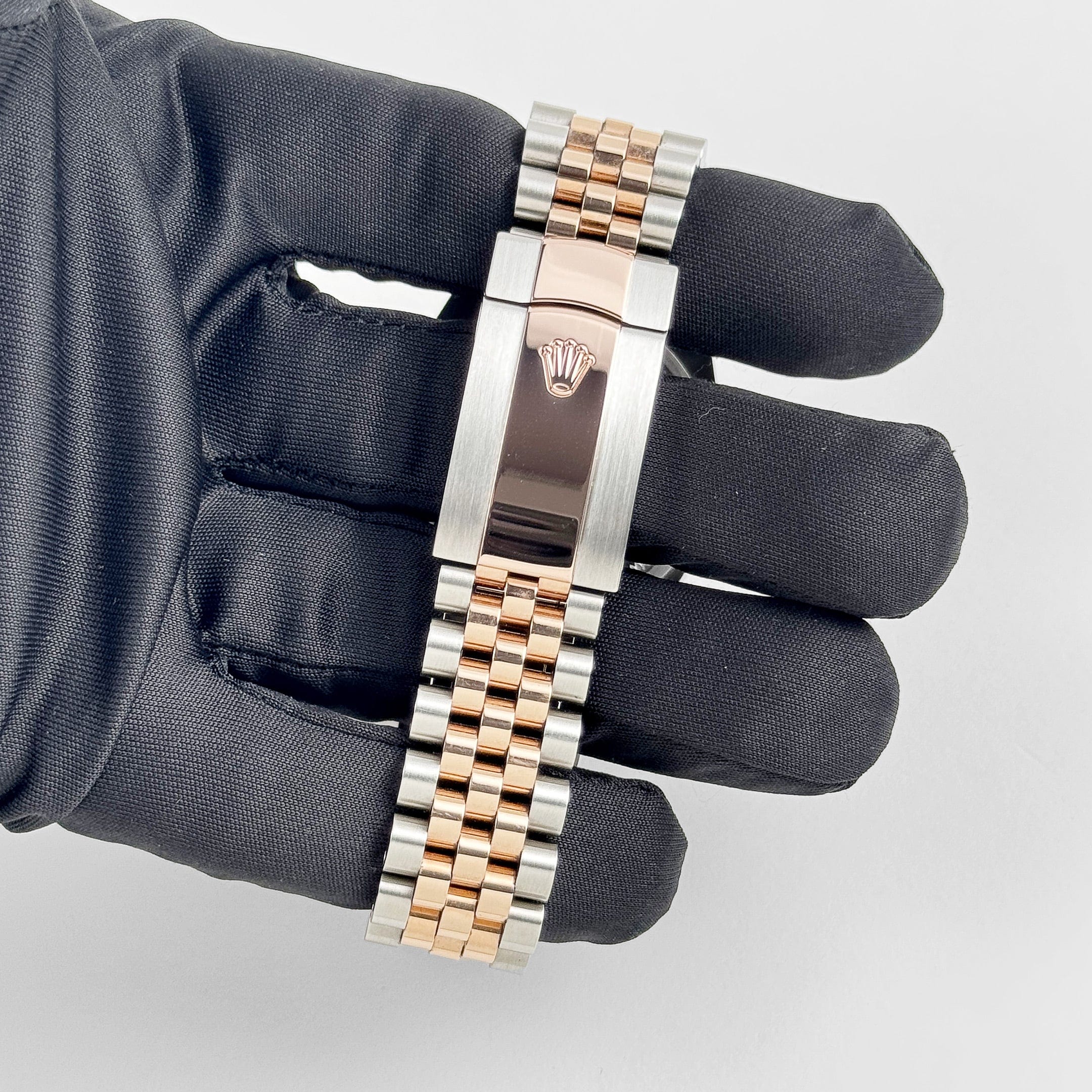 Rolex Datejust 36 126231 Rose Gold Stainless Steel Silver Fluted Motif Dial (2024)