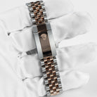 Rolex Datejust 36 126231 Rose Gold Stainless Steel Slate Motif Diamond Dial (2023)