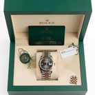 Rolex Datejust 36 126231 'Wimbledon' Stainless Steel Rose Gold Slate Dial Jubilee (2023)