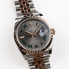 Rolex Datejust 36 126231 'Wimbledon' Stainless Steel Rose Gold Slate Dial Jubilee (2023)