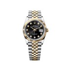 Rolex Datejust 36 126233 Stainless Steel Yellow Gold Black Diamond Dial Jubilee (2024)