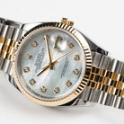 Rolex Datejust 36 126233 Stainless Steel Yellow Gold Mother of Pearl Diamond Dial Jubilee (2021)